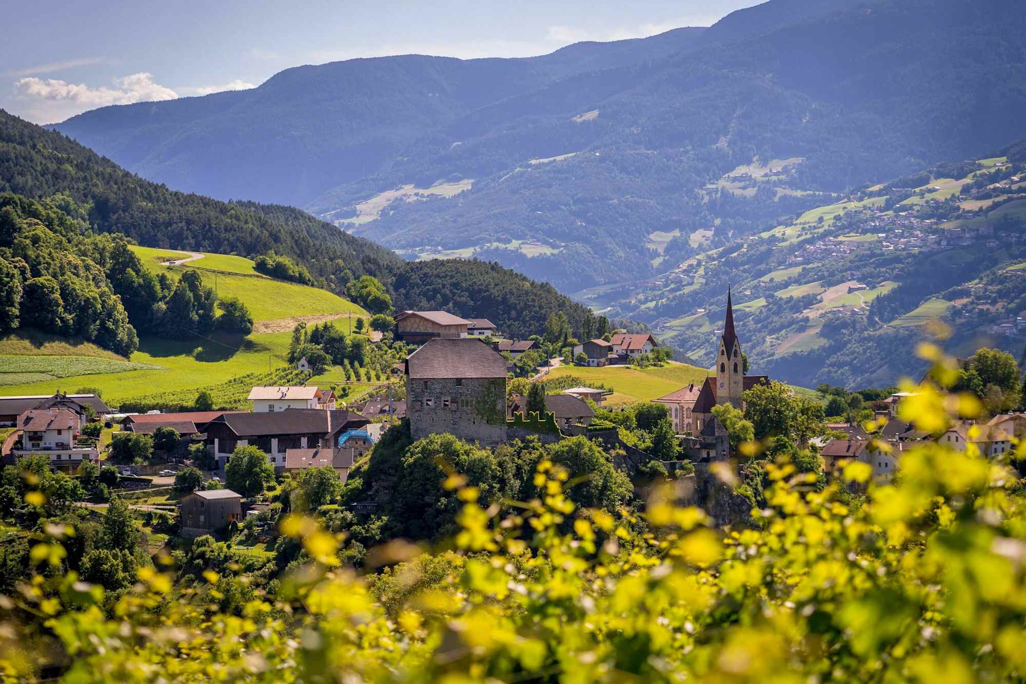 Auf der Wanderung von Klausen über Albions nach Fonteklaus